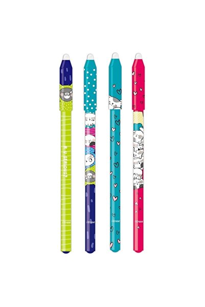 M&G Roller gel cu rescriere, 0.5 mm, albastru cristal, So many cats,