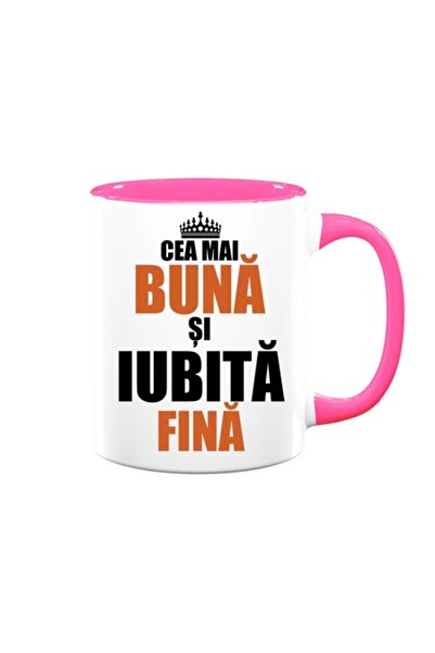 OEM Cană personalizată pentru fină cu mesajul: „Cea mai bună și mai iubită fi...