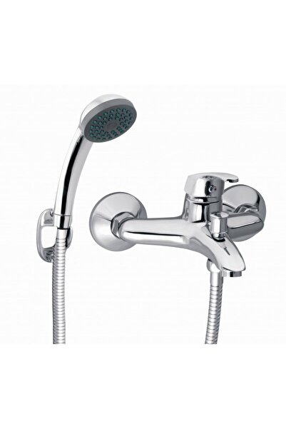 Other Baterie de cadă cromată, montată pe perete, cu deviator