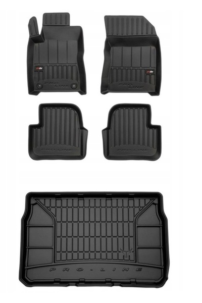 Other SET 3D Covorașe și preș portbagaj Citroen C3 III hatchback 2016-2024