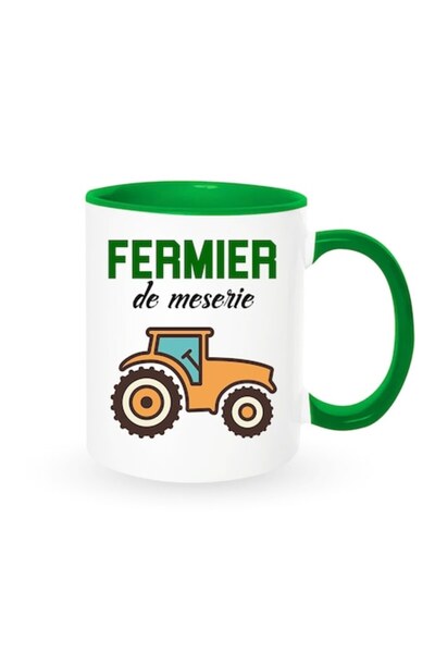 OEM Cană personalizată pentru fermier cu mesajul: „Fermier de profesie”, Beta...