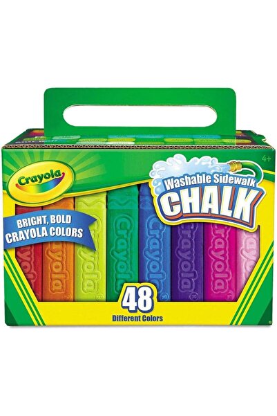 Crayola 48 Piece Sidewalk Chalk Set (51-2048)