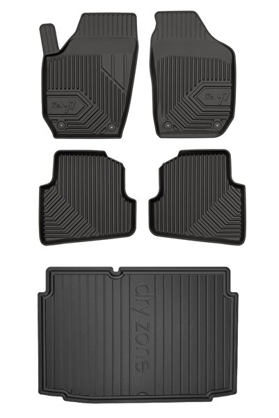 Other SET 77 Covorașe și preș VW Polo 4 Hatchback 2001-2009 d