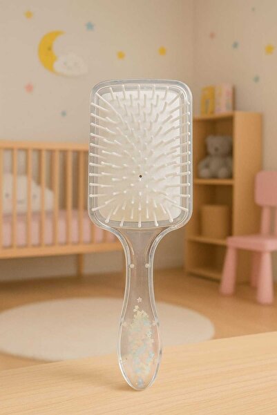 Rona Home Stylish Luxury Comb Suitable for Delicate Hair– Pearl Detailed,For Babies and Girls