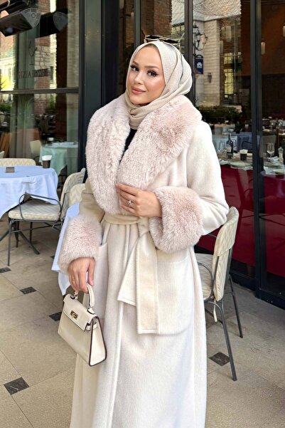 Melike Tatar Γούνινο παλτό Angora 32-2500