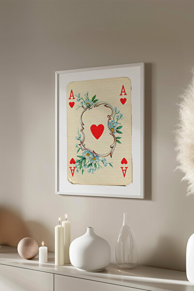 Basquiart Poster cu ramă albă din seria Lucky You, decor de perete nr:2