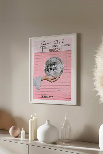 Basquiart Poster cu ramă albă din seria Lucky You, decor de perete nr:91