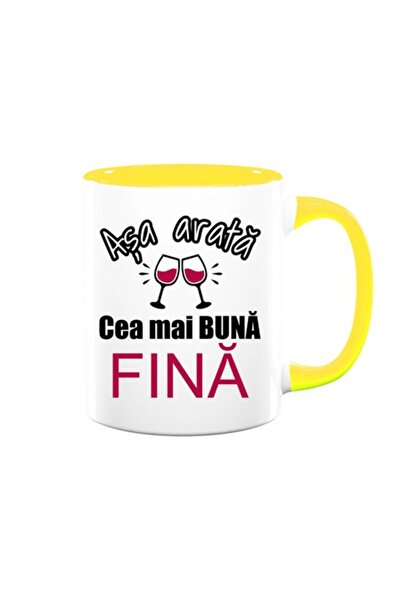 OEM Cană personalizată pentru fină cu mesajul: „Aceasta este cea mai bună fin...