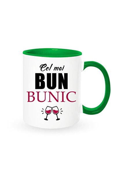 OEM Cană personalizată pentru bunic cu mesajul: „Cel mai bun bunic”, model cu...