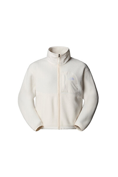 THE NORTH FACE W Yumiori Off Peak Full Zip Jacket Erkek Outdoor Polar Ceket NF0A8EUZQLI1 Beyaz