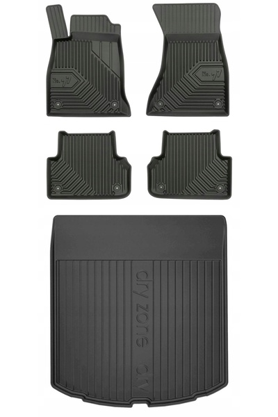 Other SET 77 Covorașe și preșuri din cauciuc AUDI A5 2 F5 SPORTBACK din 2015-
