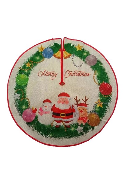 Flippy Christmas Tree Mat, Flippy, Model 1, 90cm, Multicolor