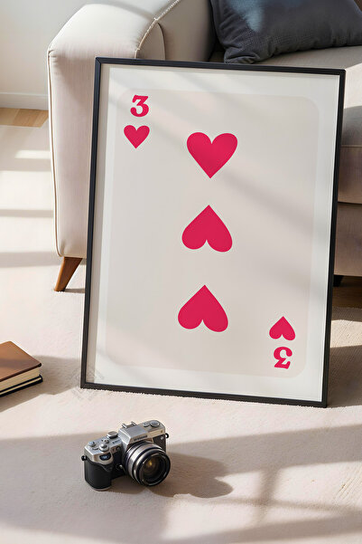 Basquiart Poster cu ramă neagră din seria Lucky You, decor de perete nr:96