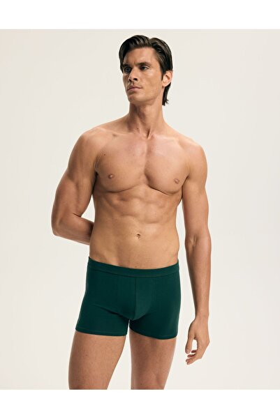 ESOTIQ HOMME Men's Boxer Shorts 3-Pack Underwear Slim Fit Cotton & Elastane Monochromatic | Aegis