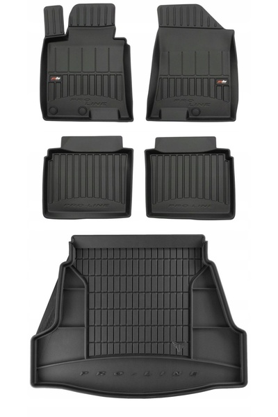 Other SET covorașe cauciuc 3D Hyundai i40 1 Sedan 2011-2019 negru