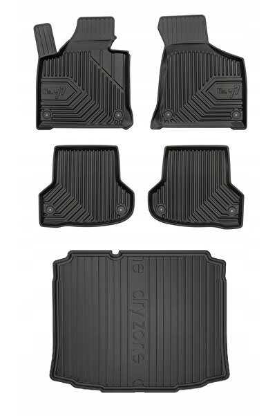 Other SET 77 Covorașe și preșuri din cauciuc AUDI A3 8P Hatchback 2003-2013 3...