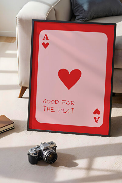 Basquiart Poster cu ramă neagră din seria Lucky You, decor de perete nr:80