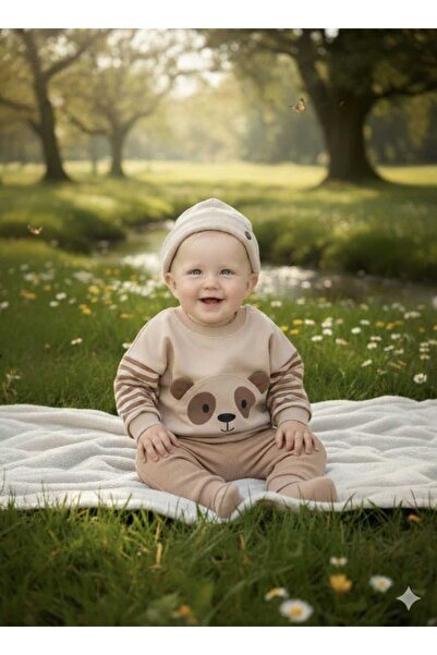 BEBENDY طقم قبعة علوية وسفلية للأطفال الرضع من لورا بيبي