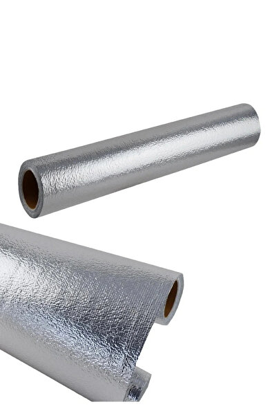 Panayır Home Multi-Purpose Metallized Shelf Cover Large Size 45 cm X 3 Meters 1 Piece