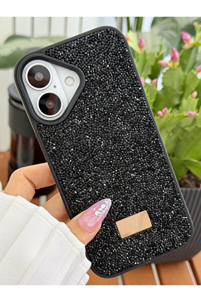 Go Aksesuar Iphone 17 Uyumlu Elmas Tasarımlı Taşlı Işıltılı Parlak Pırlanta K...