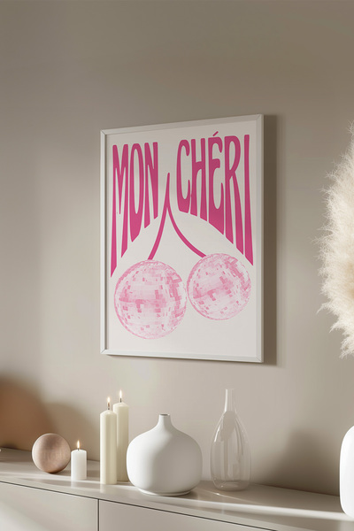 Basquiart Poster cu ramă albă din seria Lucky You, decor de perete nr:47