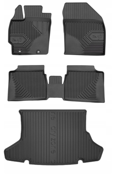 Other SET 77 Covorașe și căptușeli auto Toyota Prius 3 Liftback 2009-2015
