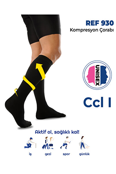 Variteks Active Socks Kompresyon Seyehat Çorabı CCL1
