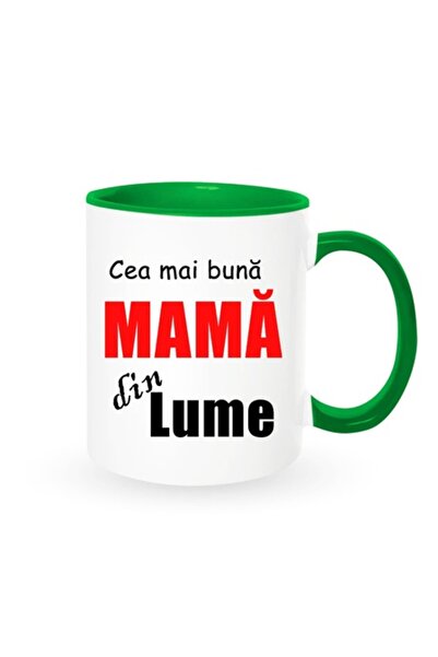 OEM Cană personalizată pentru mamă cu mesajul: „Cea mai bună mamă din lume”, ...