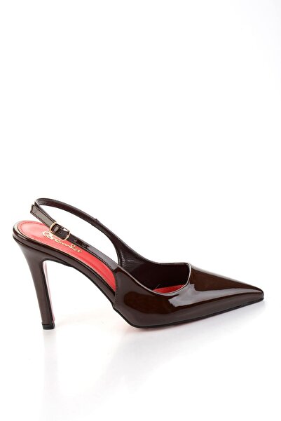 Bambi Kahve Kadın Klasik Topuklu Ayakkabı K01231437808