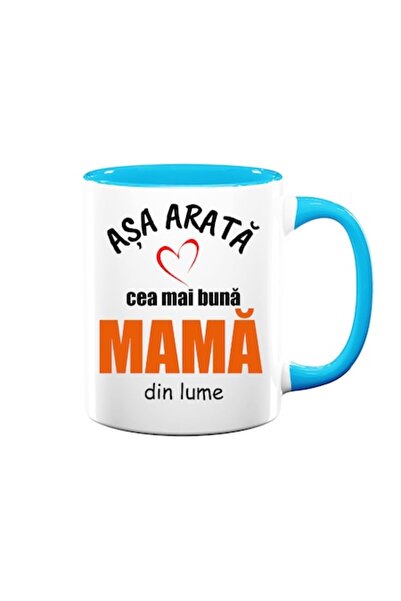 OEM Cană personalizată pentru mamă cu mesajul: „Așa arată cea mai bună mamă d...