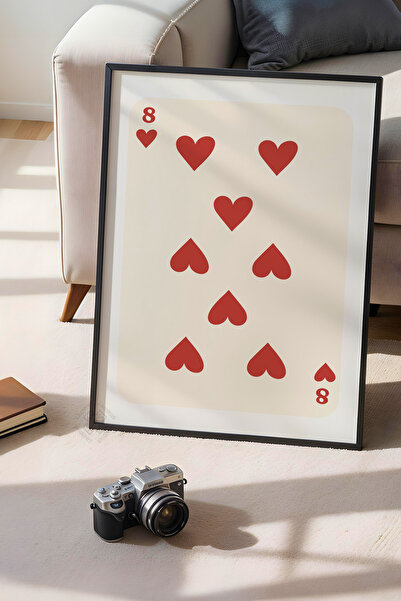 Basquiart Αφίσα της σειράς Lucky You με μαύρο πλαίσιο, διακοσμητικός πίνακας ...