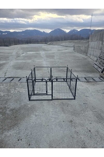 Martin Velo Sport Tarc pentru caini, 8 elemente, 60 x 60 cm, metal, Negru, small 24