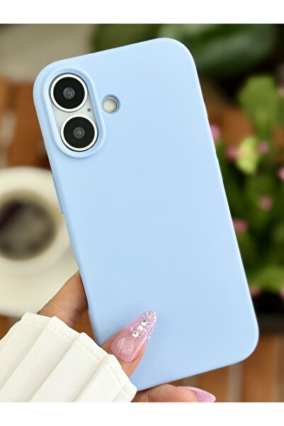 Go Aksesuar iPhone 17 Compatible Velvet Inside Stain-Resistant Liquid Silicone Launch Case