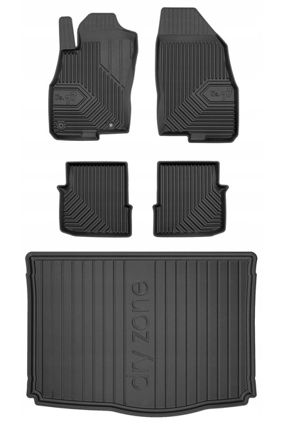 Other SET 77 Covorașe și preș Fiat Grande Punto Hatchback 2005-2012 3d.