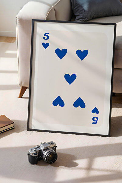 Basquiart Αφίσα της σειράς Lucky You με μαύρο πλαίσιο, διακοσμητικός πίνακας ...