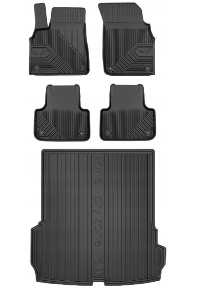 Other SET 77 Covorașe și preșuri din cauciuc AUDI Q7 2 din 2015-