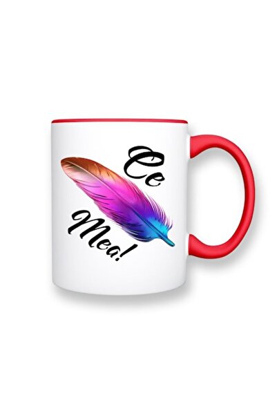 OEM Cană personalizată cu mesaj amuzant: „Ce pana mea”, Betaprint, albă cu in...