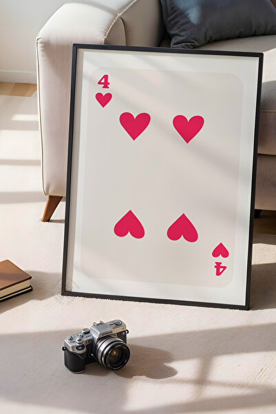 Basquiart Poster cu ramă neagră din seria Lucky You, decor de perete nr:97