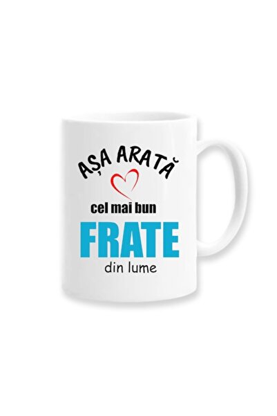 OEM Cană personalizată pentru frate cu mesajul: „Așa arată cel mai bun frate ...