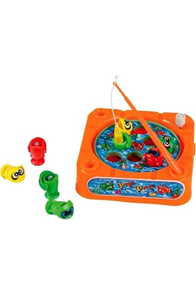 OEM Joc de pescuit magnetic cu 3 undițe