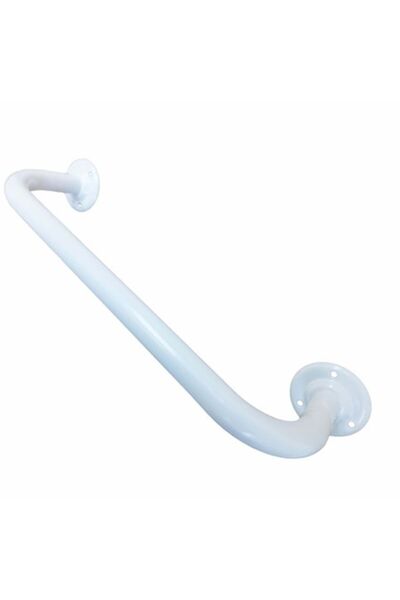 OEM Support Handle for Bathtub/Shower, Stainless Steel, White, for People with Disabilities
