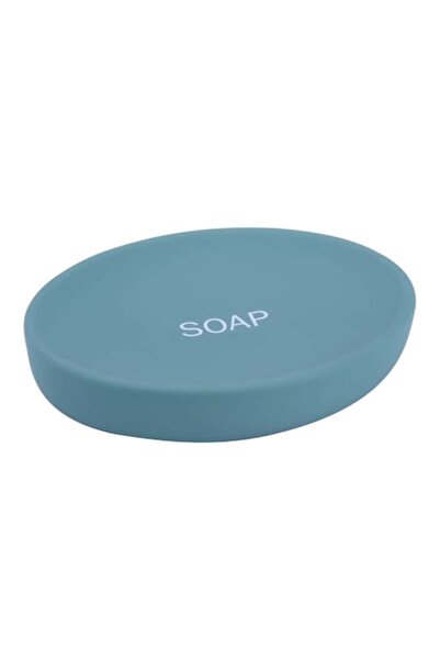 OEM Rubberized Ceramic Soap Dish, Green