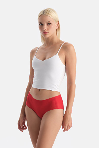 Eros Chiloți roșii ultra ușori hipster, mărime unică