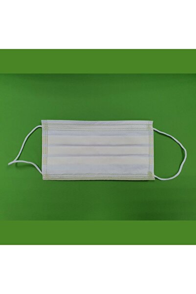 Treat Yellow Disposable Medical Face Masks for Adults, 3-Ply, 50-Pack, BFE ≥95%, Hypoallergenic