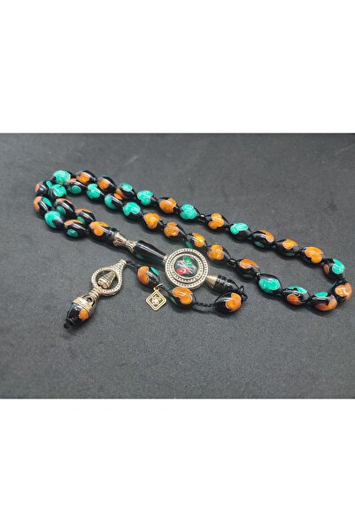 İskeçe Exclusive Hakan Kaya Masterpiece Handcrafted Heavy Silver Inlaid Malachite Embroidered Kuka Certified 8603