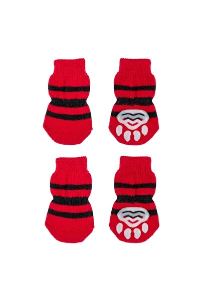 OEM Κάλτσες για σκύλους, Dragmari Luxury Decor, μέγεθος M, κόκκινες/μαύρες/λε...