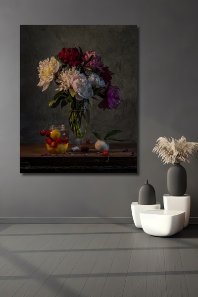 Teona Ahşap Buchet decorativ de flori din lemn dreptunghiular pentru grădină