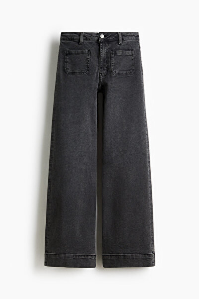 H&M Wide High Jeans