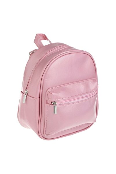 ANTBRO Kindergarten Backpack Antbro® for Girls, Pink Holographic, Front Pocket, Adjustable Pink Straps, 20