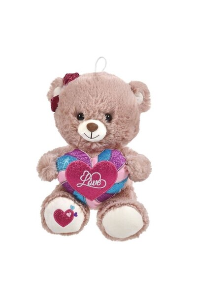 ANTBRO Plush Toy, Beige Teddy Bear, 30 cm